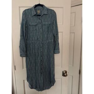 Anthropologie Maeve Midi Shirt dress, size 4